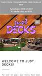 Mobile Screenshot of justdecks.net